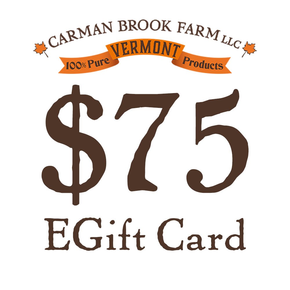 Let them select their favorite maple products with a $75 e-gift card.