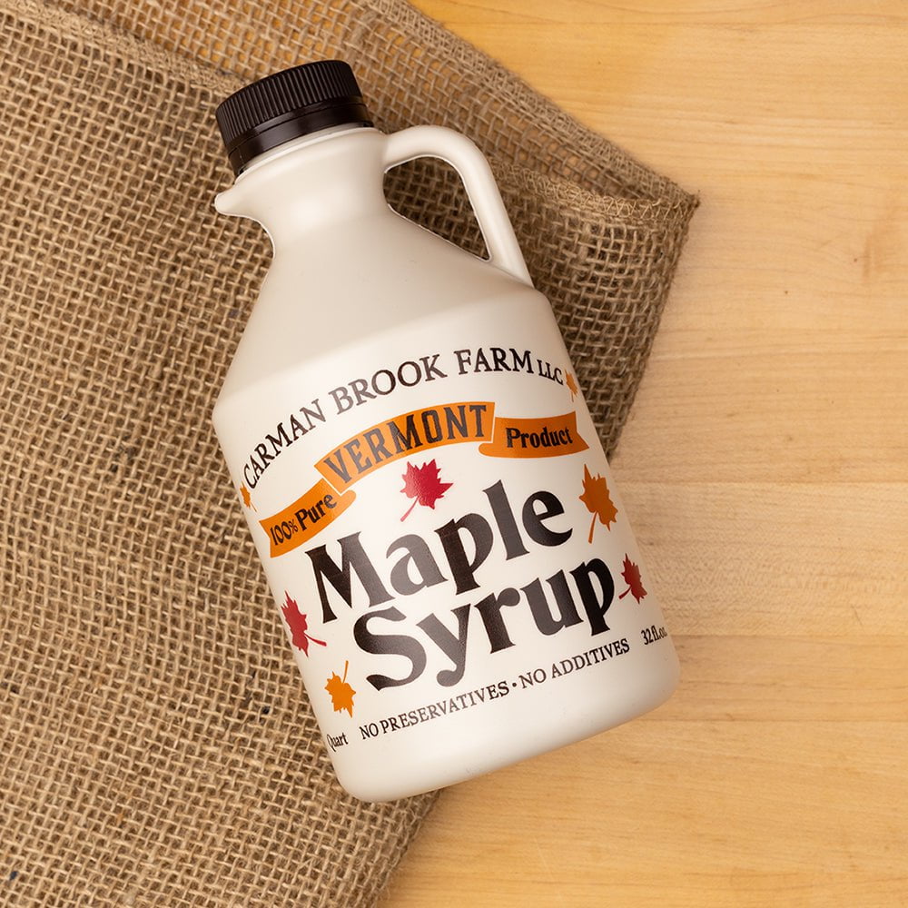 A quart of real Vermont maple syrup delivered over four months.